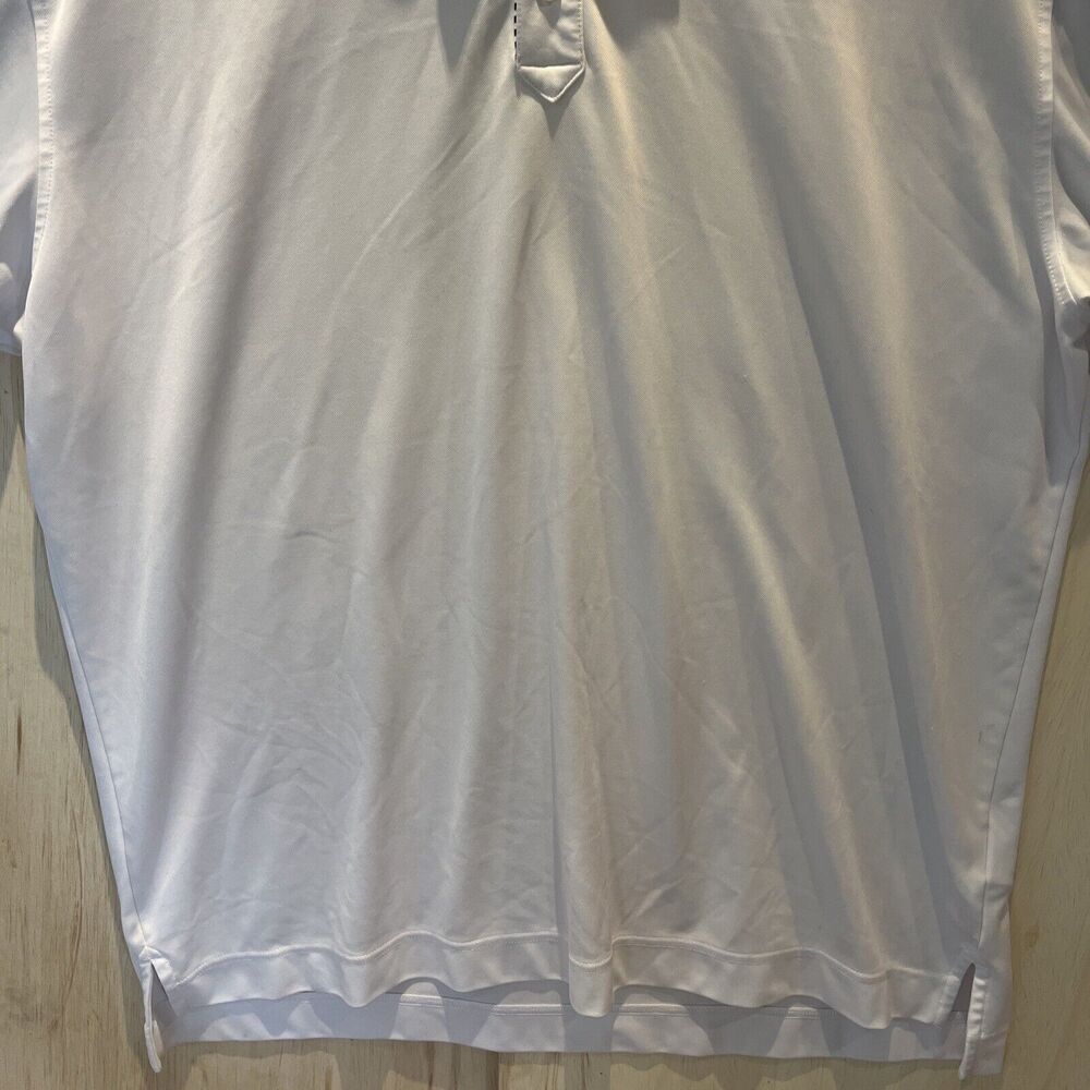 Footjoy FJ Golf polo Stretch White Black Polo Shirt top Men's sz XL - Picture 4 of 7